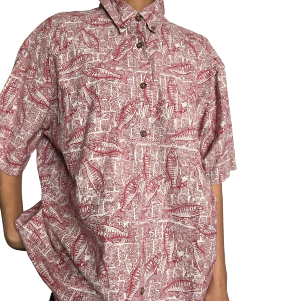 Abstrakt Fish Button Up - Image 2