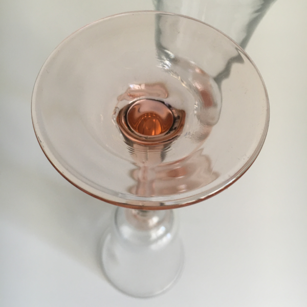 Rose Champagne Flute Glasses - Image 3