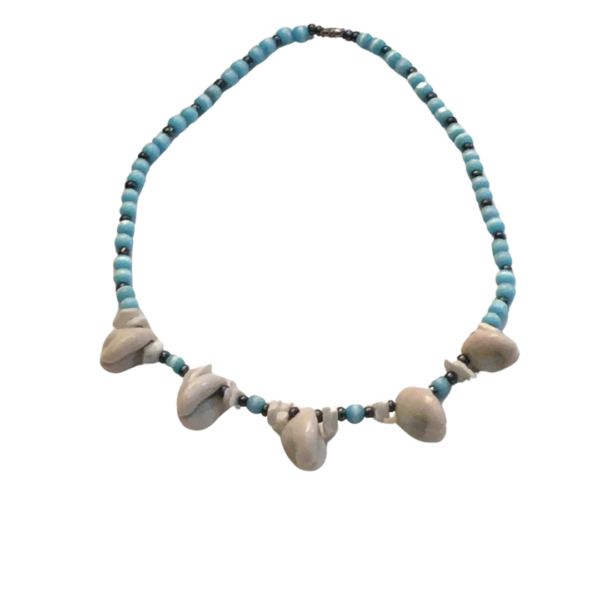 Ocean Rifter Cowrie Shell Necklace - Image 4