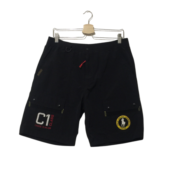 Compartmental Cargo Style Swim Trunk Shorts - Image 5