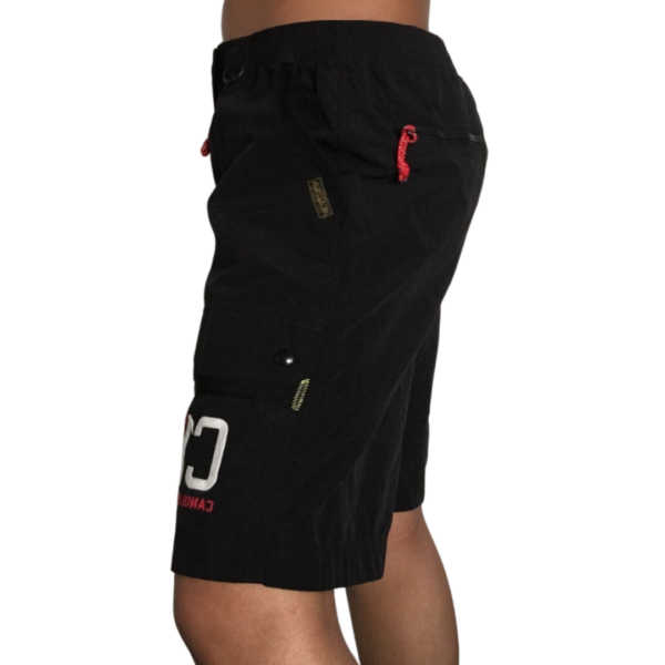 Compartmental Cargo Style Swim Trunk Shorts - Image 11