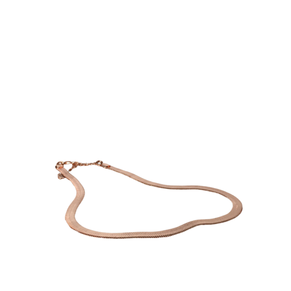 Rose Gold Herringbone Chain - Image 6