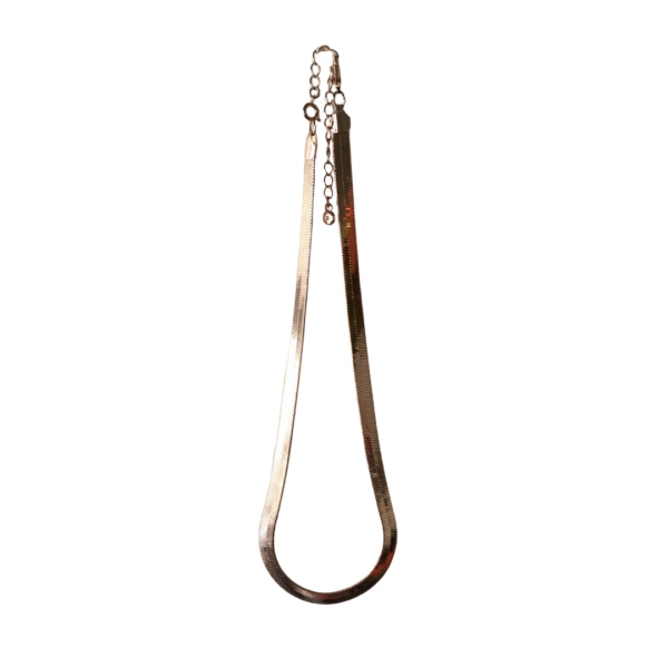 Rose Gold Herringbone Chain - Image 7