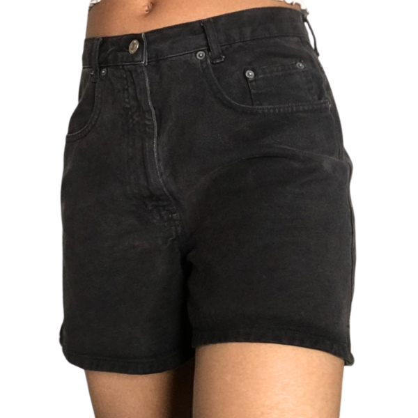 Ashy High Waist Denim Shorts - Image 8