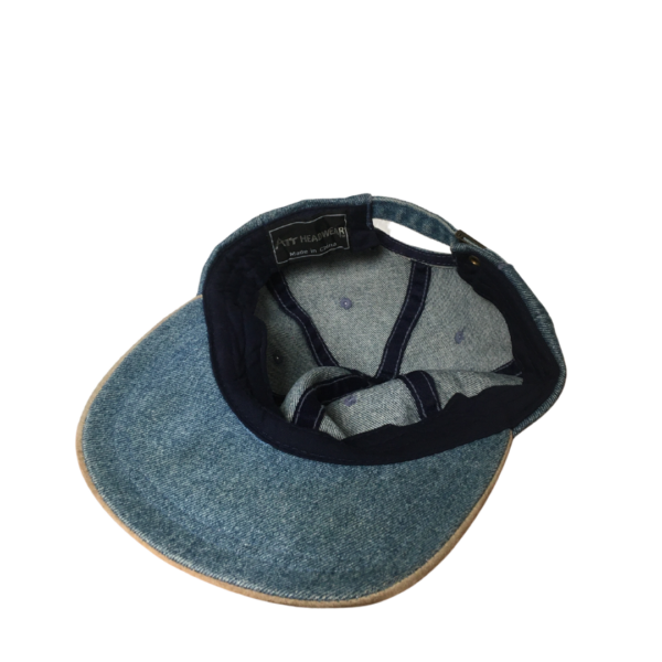 Denim Suede Cap - Image 5