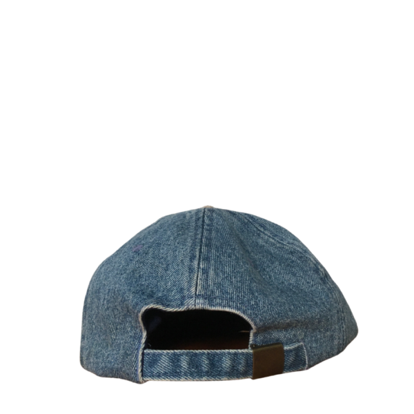 Denim Suede Cap - Image 2