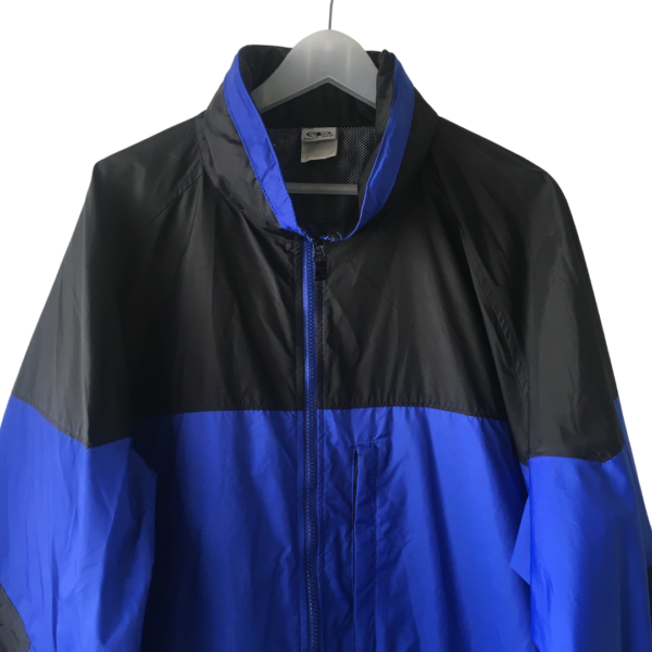 Blue Black Colorblock Windbreaker - Image 5